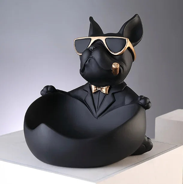 Charming Dog Figurine Storage Sculpture™