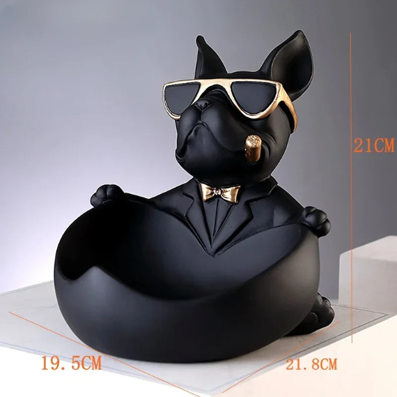 Dog Statue Elegant Home Decoration